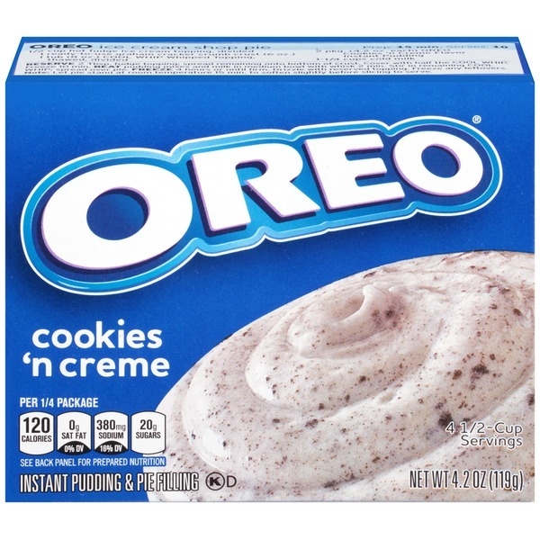 Oreo Cookies 'n Cream Instant Pudding & Pie Filling Mix 24x119gr