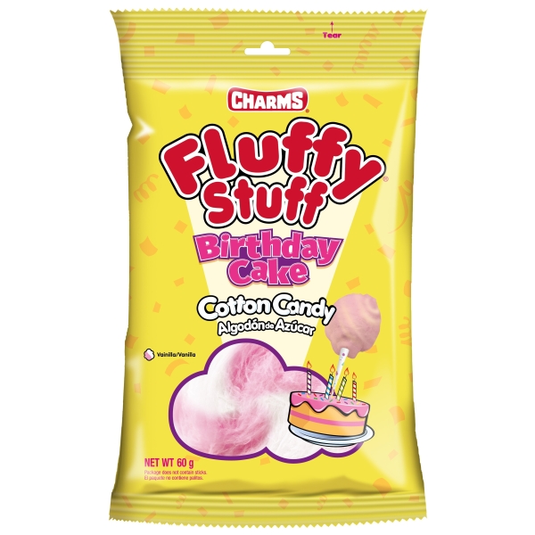 Charms Fluffy Stuff Birthday Cake 24x60gr