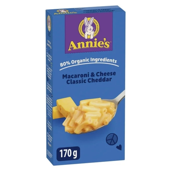Annie's Mac and Cheese Classic Cheddar 12x170gr