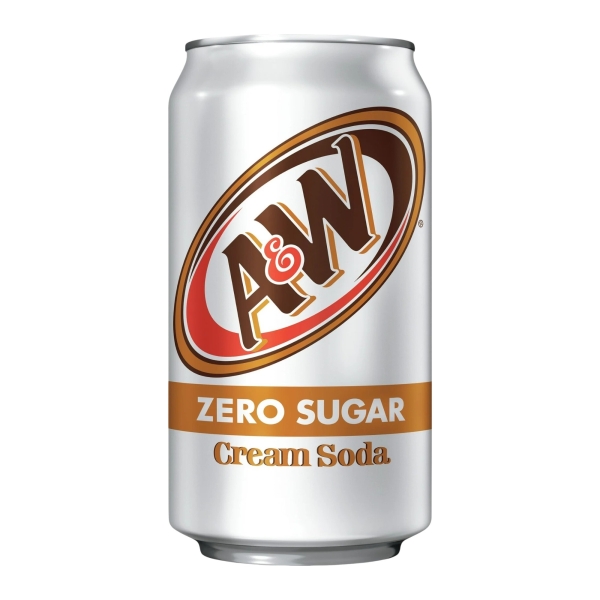 A&W Zero Cream Soda 12x355ml