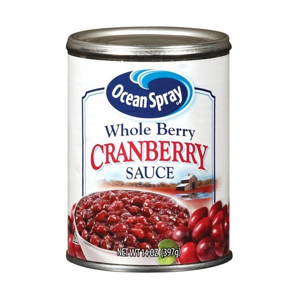 Ocean Spray Cranberry Sauce Whole 24x396gr