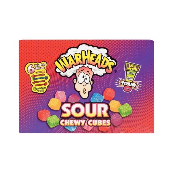 Warheads Sour Chewy Cubes 12x113gr