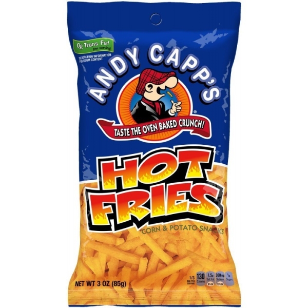 Andy Capp's Hot Fries 12x85gr