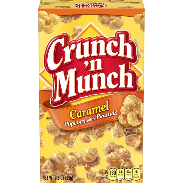 Crunch N Munch Caramel 12x99gr