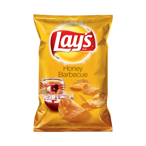 Lay's Honey Barbecue Flavored Potato Chips 15x184gr