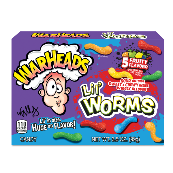 Warheads Lil' Worms (theaterbox) 12x99gr