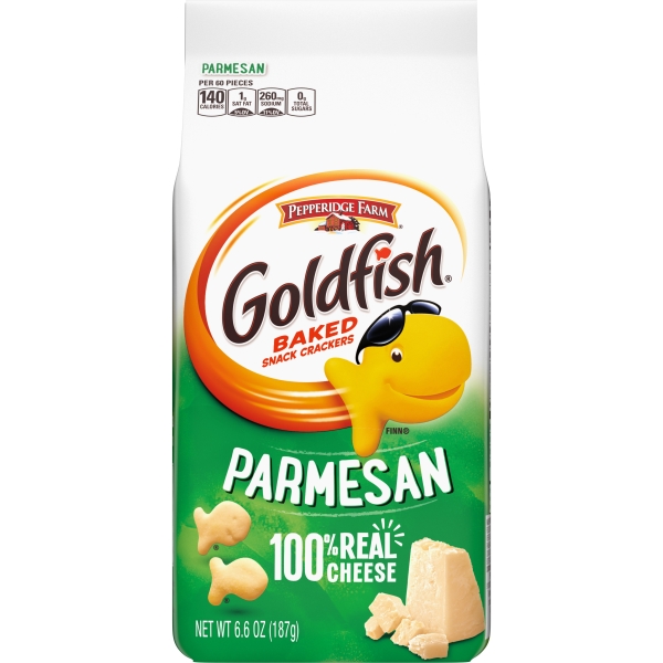 Pepperidge Farm Goldfish Parmesan Crackers 24x187gr