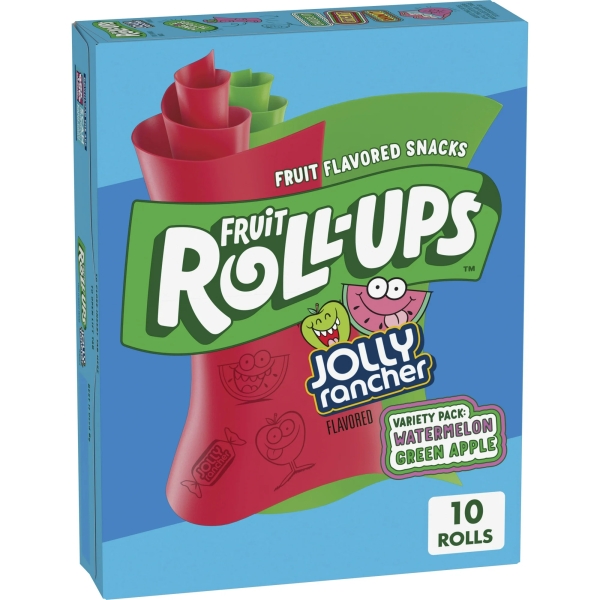 Fruit Roll-Ups Jolly Rancher Variety Pack 10x141gr