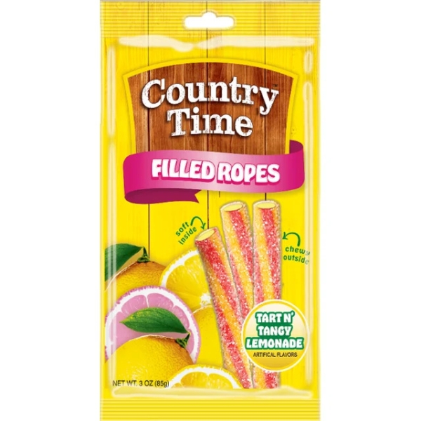 Country Time Licorice Ropes (peg bag) 12x85gr