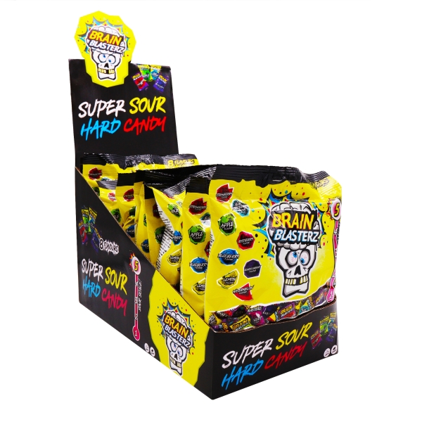 Brain Blasterz Mixed Candy Bag 12x100gr