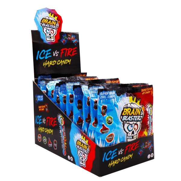 Brain Blasterz Ice vs Fire Candy Bag 12x100gr