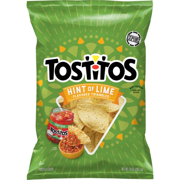 Tostitos Restaurant Style Hint of Lime 6x283gr