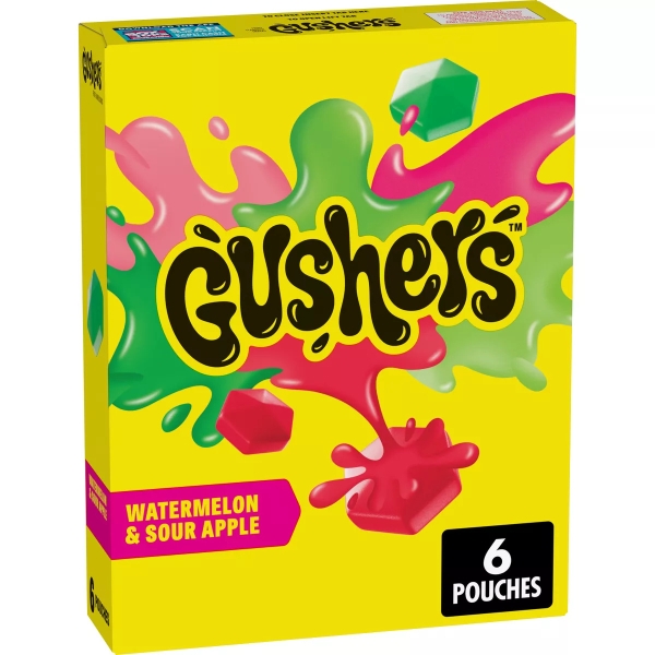 Gushers Watermelon & Sour Apple 10x136gr