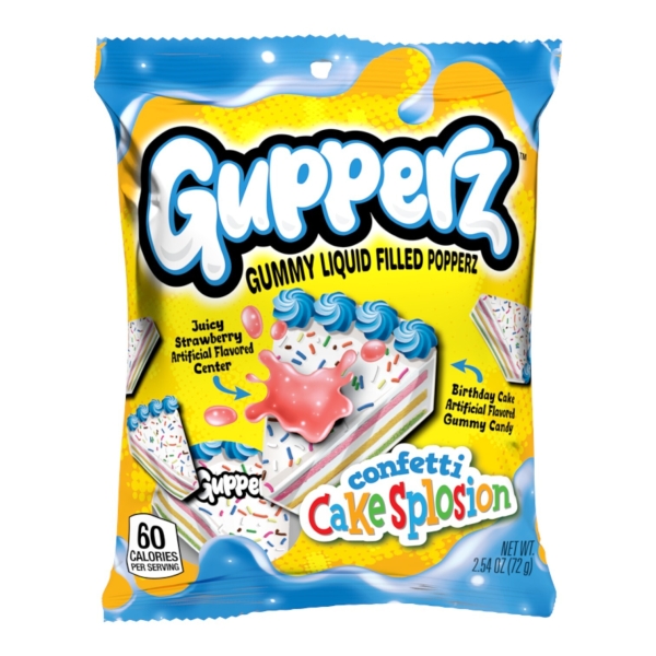 Gupperz Confetti Cakesplosion 12x72gr