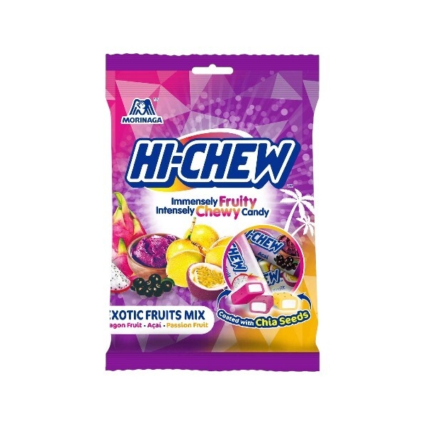 Hi-Chew Exotic Mix (Peg Bag) 6x100gr