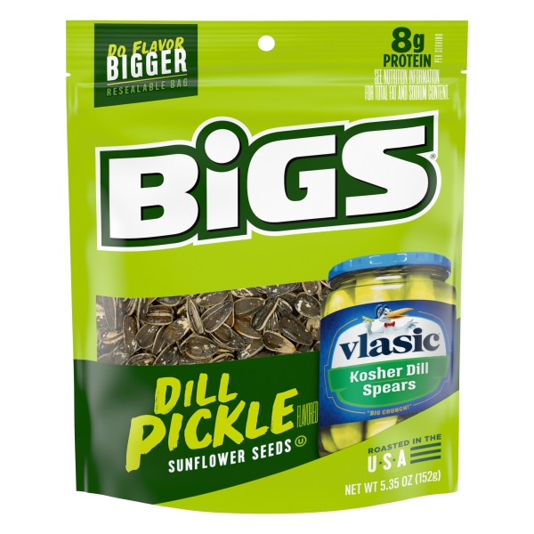 Bigs Dill Pickle Sunflower Seeds 12x152gr