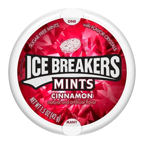 Ice Breakers Cinnamon Mints 8x42gr