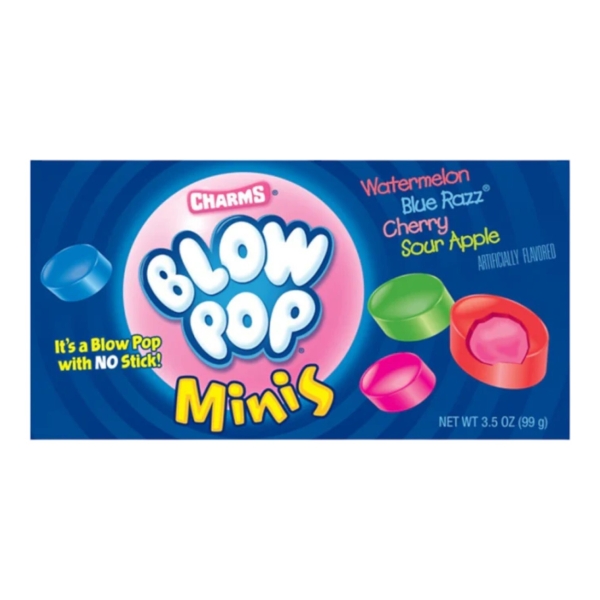 Charms Blow Pop Minis (theaterbox) 12x99gr