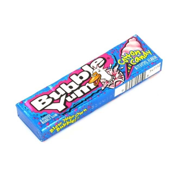 Bubble Yum Cotton Candy Gum 18x40gr