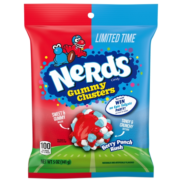 Nerds LE Berry Punch Rush Gummy Clusters (peg) 12x141gr