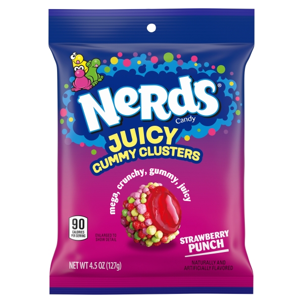 Nerds Juicy Gummy Clusters (peg) 12x127gr