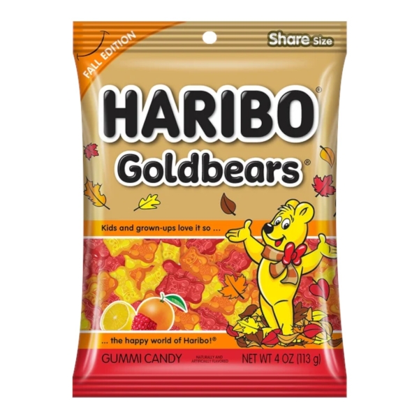 Haribo Goldbears LE Fall Edition (Peg Bag) 12x113gr