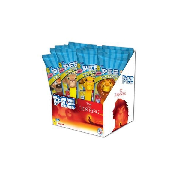 PEZ Poly Pack Lion King 30th Anniversary Assortment 12x16gr