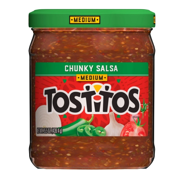 Tostitos Medium Chunky Salsa Dip 12x439gr