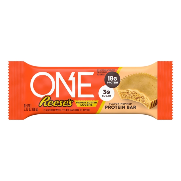 ONE Reese's Peanut Butter Lovers Flavored Protein Bar 12x60gr