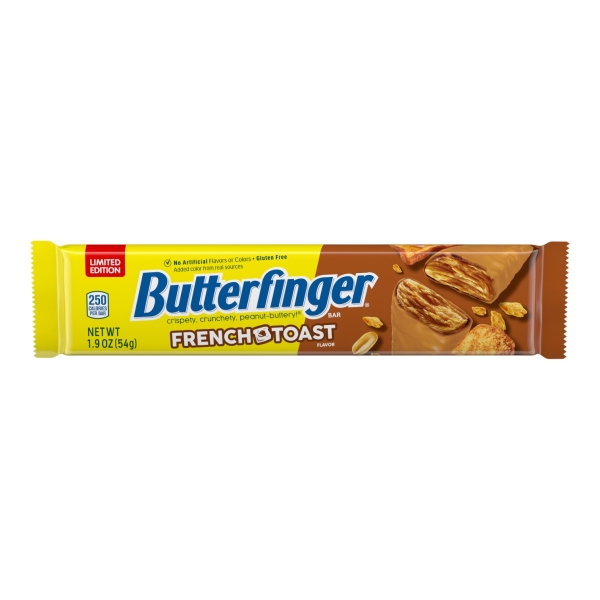 Butterfinger LE French Toast Bar Single Size 18x54Gr