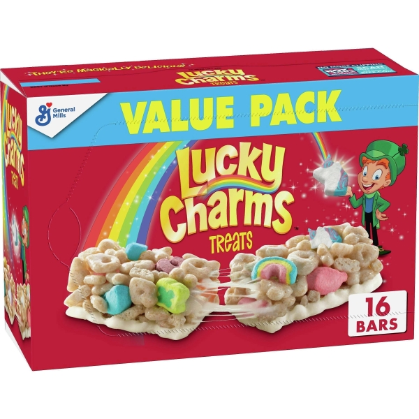 Lucky Charms Cereal Treat Bars 16ct 4x385gr