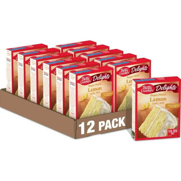 BC Super Moist Lemon Cake Mix 12x375gr