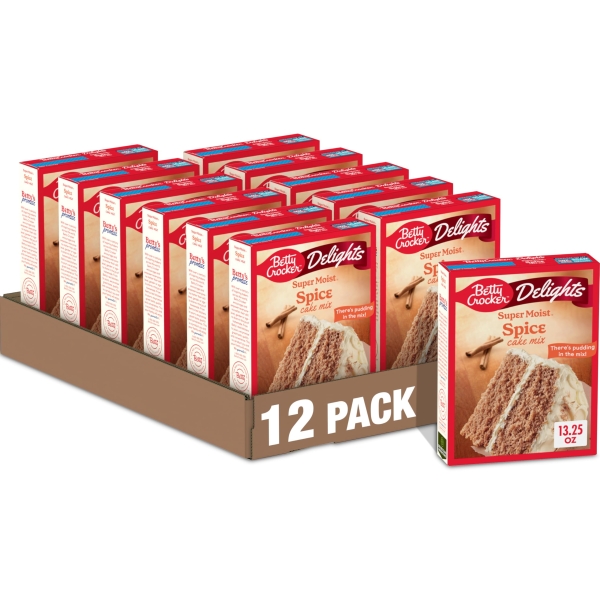 BC Super Moist Spice Cake Mix 12x375gr