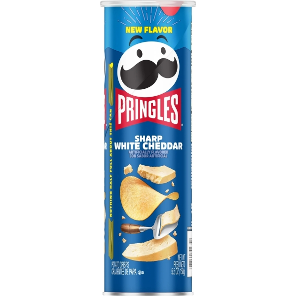 Pringles Sharp White Cheddar 14x158gr