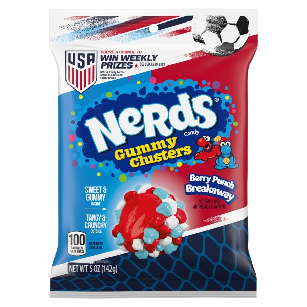 Nerds Gummy Clusters Berry Punch Breakaway 12x142gr