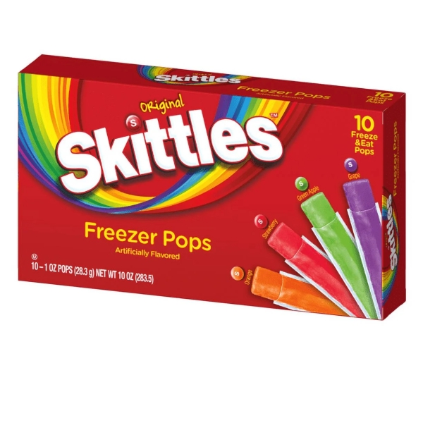 Skittles Freezer Pops 12x283gr