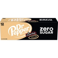 Dr Pepper Zero Cream and Soda 12x355ml