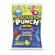 Sour Punch Assorted Bites (peg bag) 12x140gr
